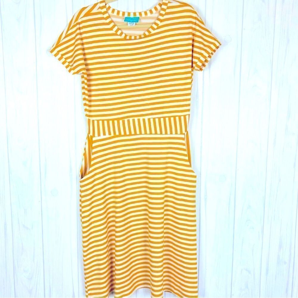EDYN Dress Midi Stripe Anna